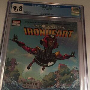 2019 Marvel Comics RiRi Williams Iron Heart #1 CGC 9.8